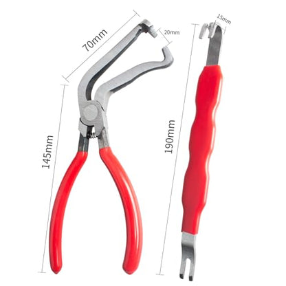 2 PCS Electrical Disconnect Pliers for Cars, 60 Degree Automotive Electrical Connector Pliers and Electrical Connector Separator Tool - style: Electrical Disconnect Pliers Set 3