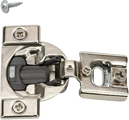 Blum Hinge for Framed cabinets (Face Frame) with 5/16 Overlay and 105° Opening Angle. Soft Close (2 - Pack)
