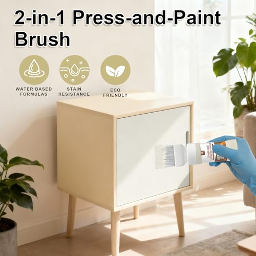 Beige Multi-Surface Touch-Up Paint 6.35 Oz for Wood, Metal & Cabinets - color: Beige