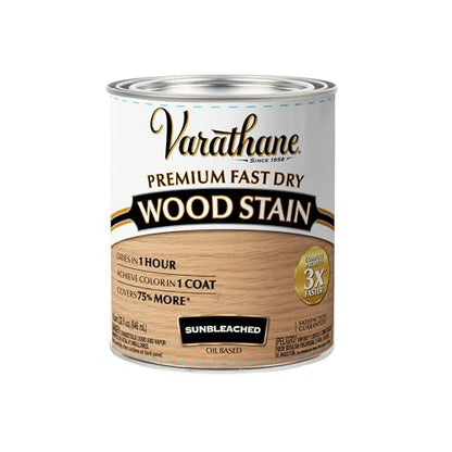 Varathane Premium Fast Dry Sunbleached Wood Stain - color: Sunbleached, size: 1 Quart (Pack of 1)