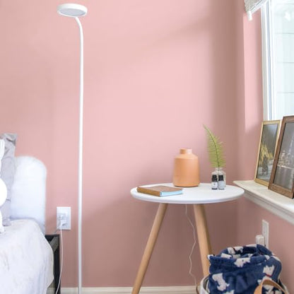 Rugreat Matte Pink Peel and Stick Wallpaper Solid Modern 118inL 15.7inW - color: Pink, size: 15.7" x 118"