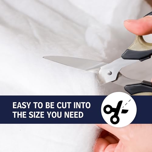 Dacron Polyester Cushions Wrap for Foam Padding, Batting for Upholstery,Quilt Batting by the Roll,200 GSM Upholstery Batting Medium Thick, Upholstery Batting, Cushions & DIY -48 inch * 59 Inch. - size: 48Inch X 59Inch