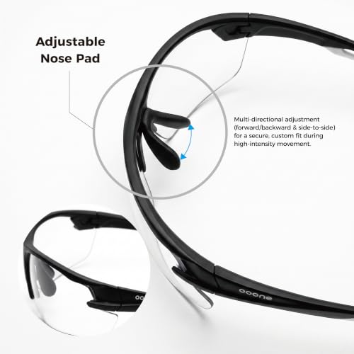 ANSI Z87+ Safety Glasses, Anti-Fog Lightweight Protective Eyewear - color: Smoke