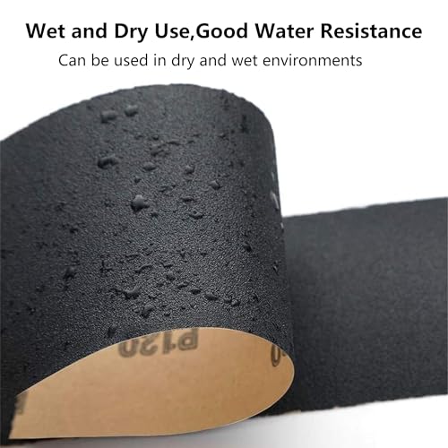 Sand Paper Kit 100 PCS 80 to 5000 Grit 9x3.6 Inch Sandpaper Sheets