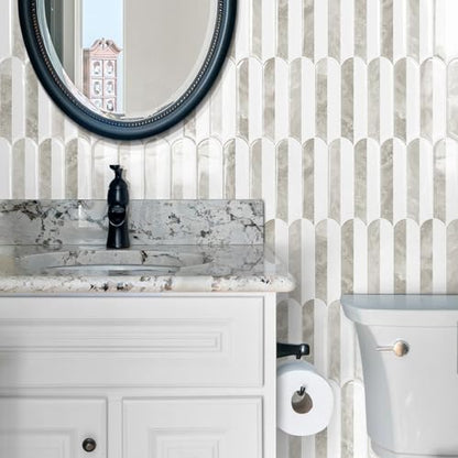 Peel and Stick Backsplash Sticky Self Adhesive Wall Tiles 10-Sheet - color: Multicolor