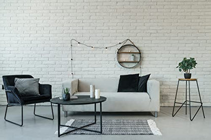 MASTERS OF COVERS Klippan 2 Seater Sofa Cover - Grey Velvet Slipcover, Classic Style, Washable, Handmade, Machine Washable - color: Velvet-grey, size: Velvet