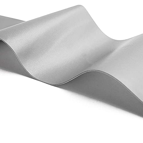 Leather Repair Patch Kit Light Gray 4 x 60 inch Leather Repair Tape Self Adhesive Patch for Furniture, Couch, Sofa, Car Seats Computer Chair First Aid Vinyl Repair Kit - color: Light Grey, size: 4*60 inch