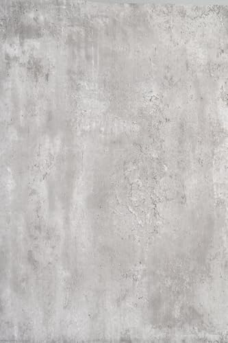 Light Grey Concrete Wallpaper, 17.7"x118" - color: Light Gray, size: 17.7" x 118"