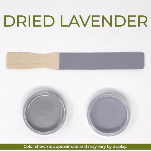 Miss Mustard Seed's Milk Paint for Furniture, Cabinets & Wood, Dried Lavender, Pint - color: Dried Lavender, size: 10 Ounce (Pack of 1)