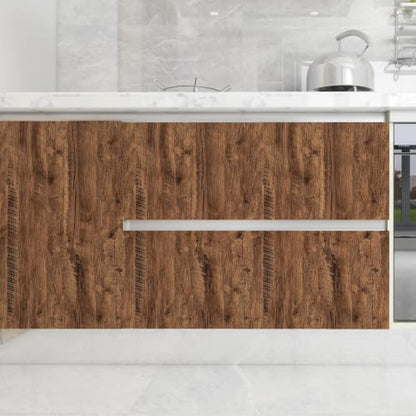 CAX Rustic Oak Contact Paper Wood Peel and Stick Wallpaper Kitchen Counter - color: Rustic Oak, size: 17.3" x 472"