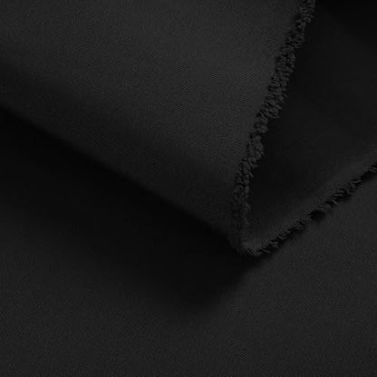 600D Outdoor Upholstery Fabric 58” W Waterproof Canvas Fabric by The Yard - color: Black, size: 2 yard pre cut