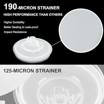 Disposable Paint Spray Gun Cup Liners & Lid, 50 Pack 20Ounce, 190Mic - size: 50pcs 600ml 20oz Cups