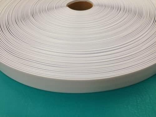 1.5" Vinyl Straps for Patio Chairs Repair Kit Lounge Patio Chair Repair Strapping Outdoor Patio Furniture Repair 20' Matte Finish (White) + 20 Rivets! - color: White