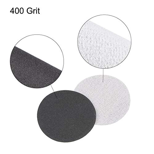 uxcell 2-Inch Hook and Loop Sanding Disc 400 Grit 50 Pcs - size: 400 Grit