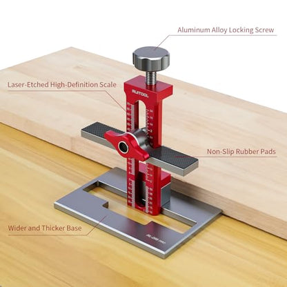 RUITOOL 3-in-1 Cabinet Door Mounting Jig for Face Frame/Frameless Cabinets