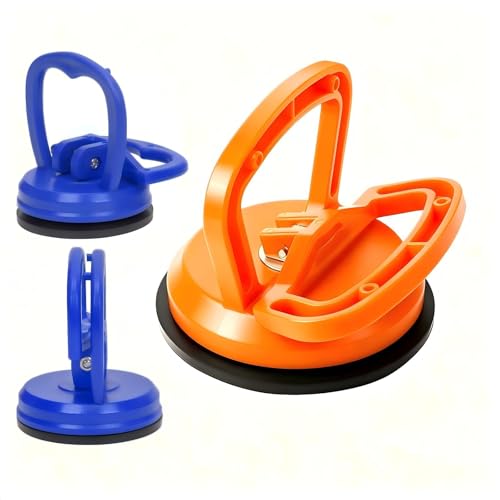 Dent Puller Suction Cup Kit, Dent Remover, (1 Orang+2 Blue)
