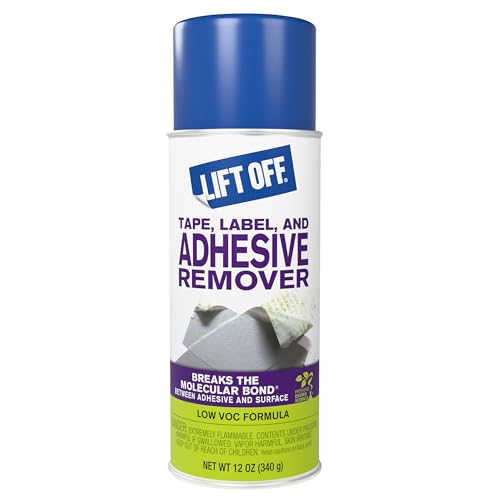Lift Off Tape, Label, & Adhesive Remover, 12 oz, 40211