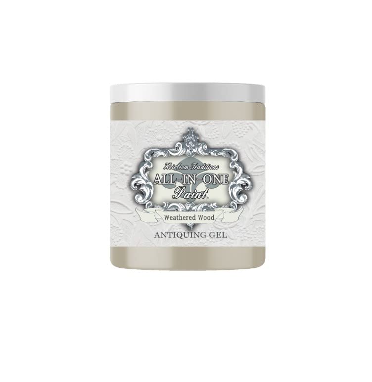 Heirloom Traditions Antiquing Gel - Weathered Wood, 8 Fl Oz - color: Weathered Wood, size: 8 Fl Oz (Pack of 1)