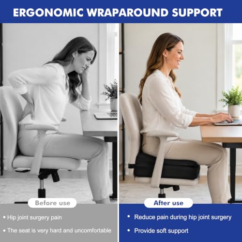 Memory Foam Seat Cushion for Long Sitting