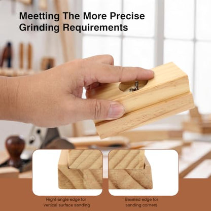 Hand Sanding Block Auto Body, Handmade Sandpaper Sanding Block