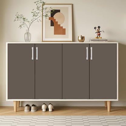 Lardmon 10 Pack 5 Inch(128mm) Hole Center Brushed Satin Nickel Kitchen Cabinet Handles Modern Cabinet Pulls Kitchen Cabinet Hardware Solid Drawer Pulls Handles for Dresser, Total Length 6.06 Inch - color: Brushed Satin Nickel, size: 5 Inch Hole Center