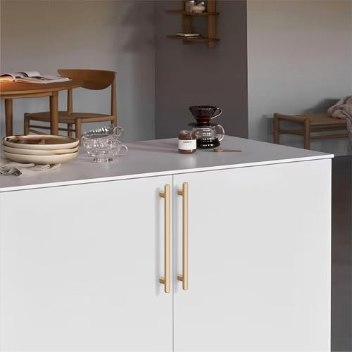 10 Pack 7.5 Inch(192mm) Kitchen Cabinet Handles Champagne Bronze Cabinet Pulls Champagne Gold Kitchen Cabinet Hardware Drawer Pulls for Cupboard Wardrobe - color: Champagne Gold, size: 7.5"/192MM Hole Center