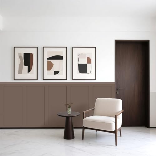 Art3d MDF Premade Paintable Board and Batten Wainscoting Kit, 189 x 54 in - size: 189 x 54 Inch