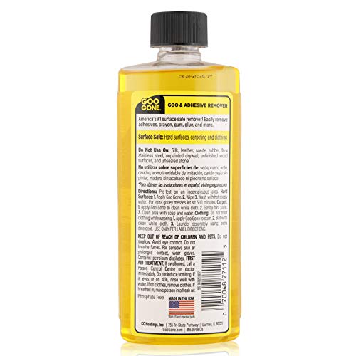 Goo Gone Remover Citrus Power-8 Ounces