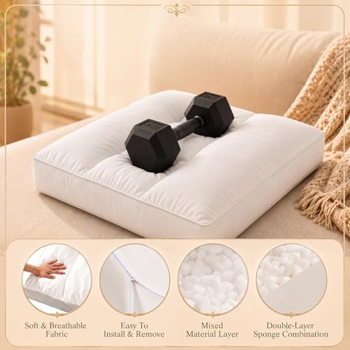 Sieral Couch Cushion Replacement 24" x 24" x 6" Sofa Cushion Replacement - size: 24" X 24"