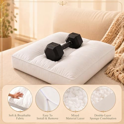 Sieral Couch Cushion Replacement 24" x 24" x 6" Sofa Cushion Replacement - size: 24" X 24"