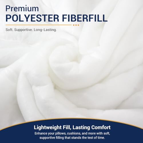 Upholstery Batting, 47" x 59", 1/2 Inch Thick Polyester Cushion Wrap for Foam Cushions, DIY Quilts & Crafts - size: 47inch x 59inch