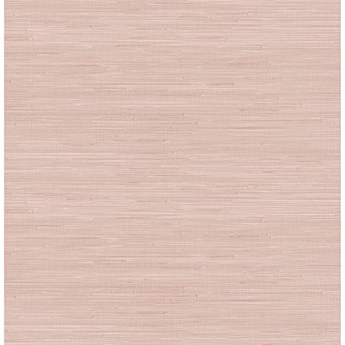 NuWallpaper x Society Social Classic Faux Grasscloth Peel and Stick Wallpaper, Berry Faux Grasscloth Removable Contact Paper for Walls, Self Adhesive Wall Covering for Bedroom Living Room Accent Wall - color: Berry
