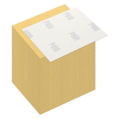 100 Pcs 800 Grit Sandpaper 4.5x5.5 Inch Sand Paper Alumina Abrasive - size: 4.5 x 5.5 Inch(800 Grit)