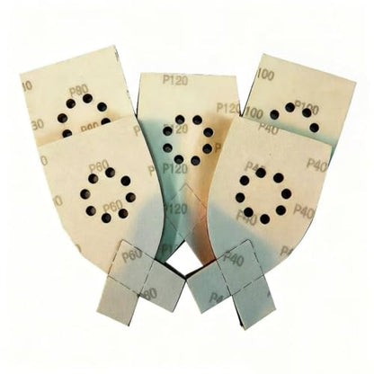 30pcs 180 Grit Sanding Pads Large Mouse Detail Sander Sandpaper 8 Holes Hook and Loop Mouse Sander Pads for Black and Decker KA220G KA230 Mega Mouse Cyclon Sandstorm Craftsman Sanding Sheets - style: 30pcs 180 Grit