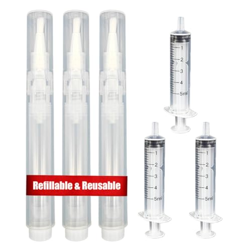 Touch Up Paint Pen, 3 Pack, Refillable Empty Brush Pen - size: Small