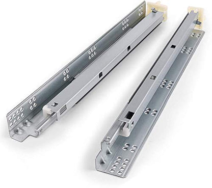 1 Pair Promark Concealed Undermount Soft Close Full Extension Slide Pair (18 Inches) - size: 18 Inch
