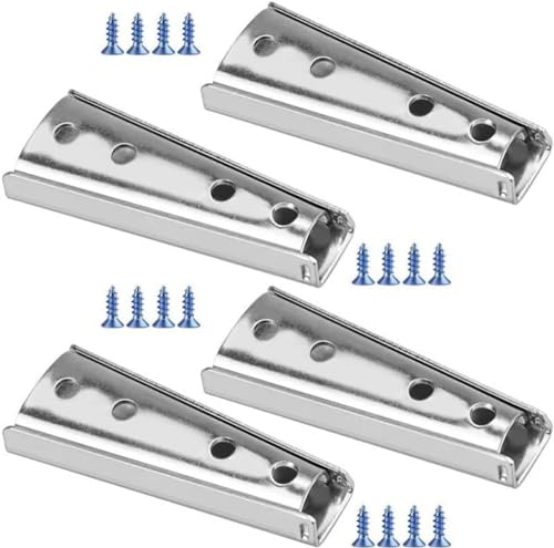 4 Sets Furniture connectors, Diagonal Bolts, Sofa Fixing Bolts, Furniture Hardware Accessories, Sofa Buckle, Sofa Latch, Sectional Sofa Connector, Bed Frame Accessories(Length 120MM)