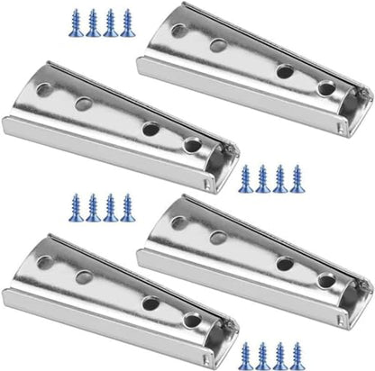 4 Sets Furniture connectors, Diagonal Bolts, Sofa Fixing Bolts, Furniture Hardware Accessories, Sofa Buckle, Sofa Latch, Sectional Sofa Connector, Bed Frame Accessories(Length 120MM)