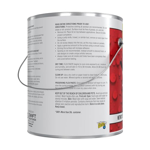 Flex Paste Rubberized Waterproof Sealant Paste, White, MAX, 1-Pack - color: White, size: MAX