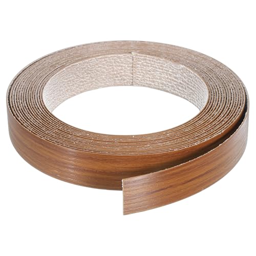 uxcell Edge Banding, 1 1/8 Inch x 24.61ft Pre-Glued Wood Veneer Edging Iron-on Flexible Edge Banding for Cabinet Repair Furniture Restoration, Birch - color: Birch, size: 1 1/8 Inch x 24.61ft
