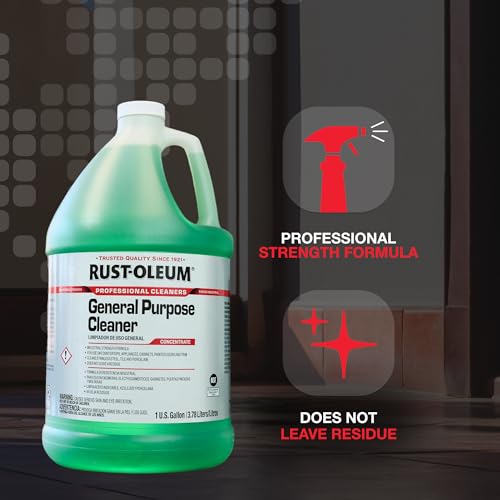 Rust-Oleum Professional Cleaners General Purpose Cleaner | 1 Gallon (128oz) | Professional Strength Concentrate - size: 128 Fl Oz (Pack of 1)
