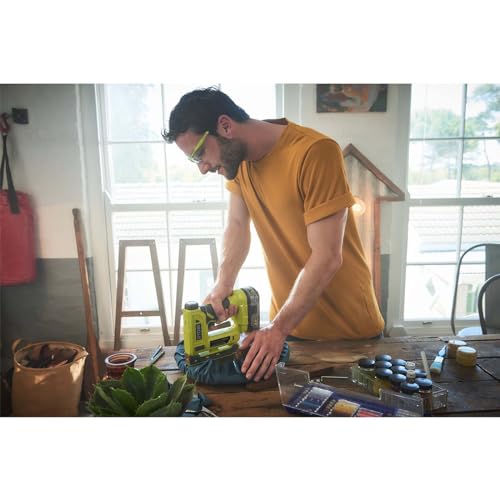 Redify Ryobi R18ST50-0 Stapler, 18 V, Hyper Green