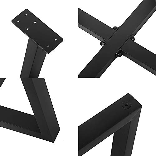 Round Coffee Table Legs,Coffee Table Base Only,Metal End Side Table Leg - color: C, size: 16 x 18 Inch