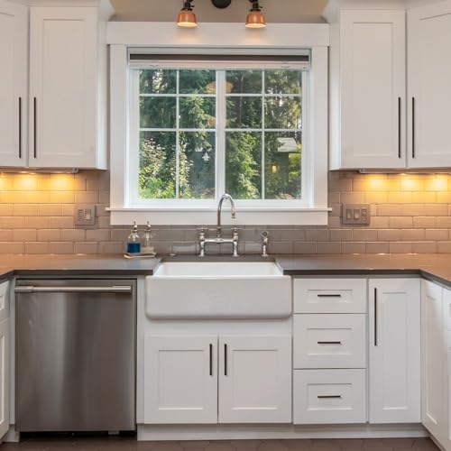 9BUILD 10 Pack Oil Rubbed Bronze Cabinet Pulls 3 Inch Kitchen Cabinet Handles, Cabinet Hardware for Cupboard Drawer Pulls - color: Oil Rubbed Bronze, size: 3"/76MM Hole Center, style: 10 Pack