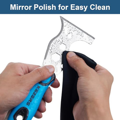 KEZERS 13-In-1 Painter’s Tool, 3" Stainless Steel Putty Knife Scraper