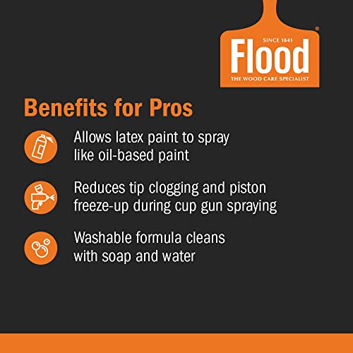 Flood Floetrol 1 Gal Latex Paint Additive & Conditioner - size: 128 Fl Oz (Pack of 1)