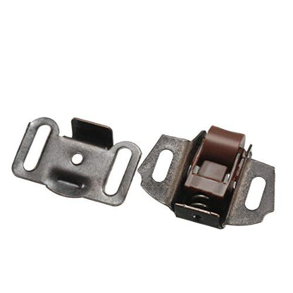 uxcell Retro Cabinet Wardrobe Door Single Roller Catch Ball Latch Hardware
