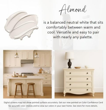 ALL-IN-ONE Paint by Heirloom Traditions, Almond, Gallon - color: Almond, size: 128 Fl Oz (Pack of 1)