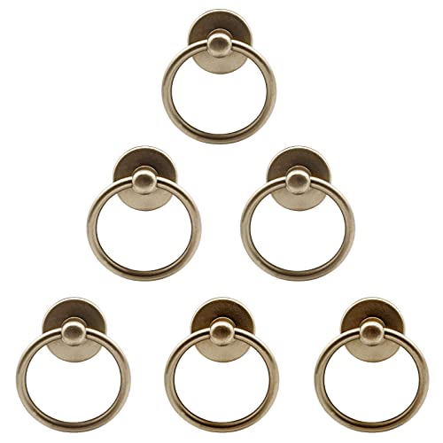 Luomorgo 12 Pcs Antique Bronze Ring Pull Handle Knobs - color: Bronze-12pcs