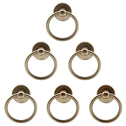 Luomorgo 12 Pcs Antique Bronze Ring Pull Handle Knobs - color: Bronze-12pcs